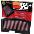Load image into Gallery viewer, K&amp;N 2013 Triumph Street Triple 675 Replacement Air Filter - Back View