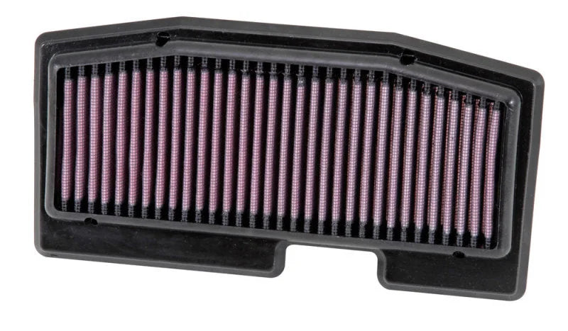 K&N 2013 Triumph Street Triple 675 Replacement Air Filter - Installation View