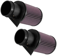 Load image into Gallery viewer, K&amp;N 2014-2015 Audi R8 V10-5.2L F/I Drop In Air Filter (2 Per Box) - Side View