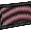 Load image into Gallery viewer, K&amp;N 2014-2016 Hyundai i20 L4-1.4L DSL Replacement Drop In Air Filter - Main Product View