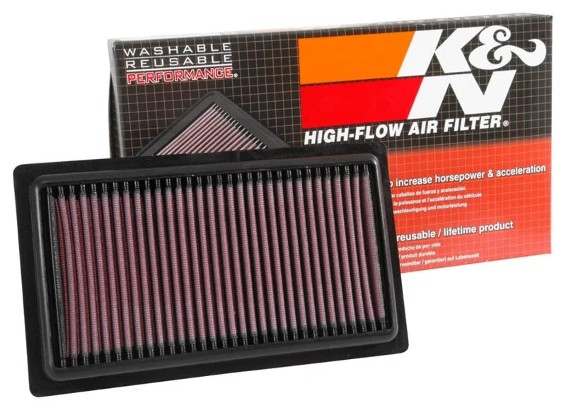 K&N 2014-2016 Hyundai i20 L4-1.4L DSL Replacement Drop In Air Filter - Additional View 10