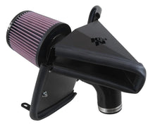 Load image into Gallery viewer, K&amp;N 2014 Audi A4 2.0L Turbo Typhoon Air Intake - Installation View