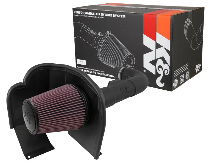 K&N 2014 CHEVROLET/GMC Silverado & Sierra V6 4.3L Performance Air Intake System - Additional View 8