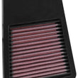 Load image into Gallery viewer, K&amp;N 2014 Kawasaki BX250 Ninja Replacement Air Filter - Side View