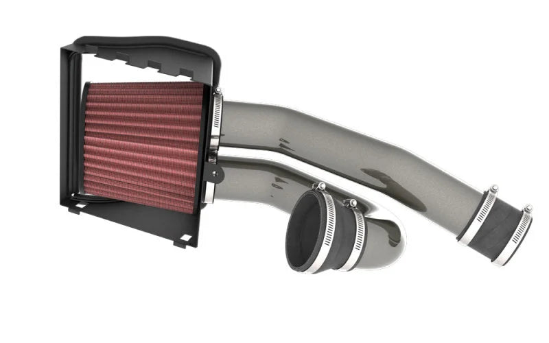 K&N 2015-22 Ford F-150 3.5L V6 Performance Air Intake System - Installation View