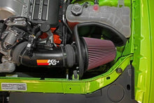 Load image into Gallery viewer, K&amp;N 2015 Dodge Challenger/Charger 6.2L V8 Typhoon Short Ram Intake - Installation View