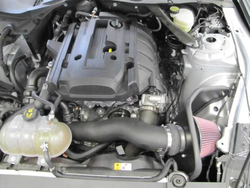 K&N 2015 Ford Mustang L4-2.3L 57 Series FIPK Performance Intake Kit - Side View