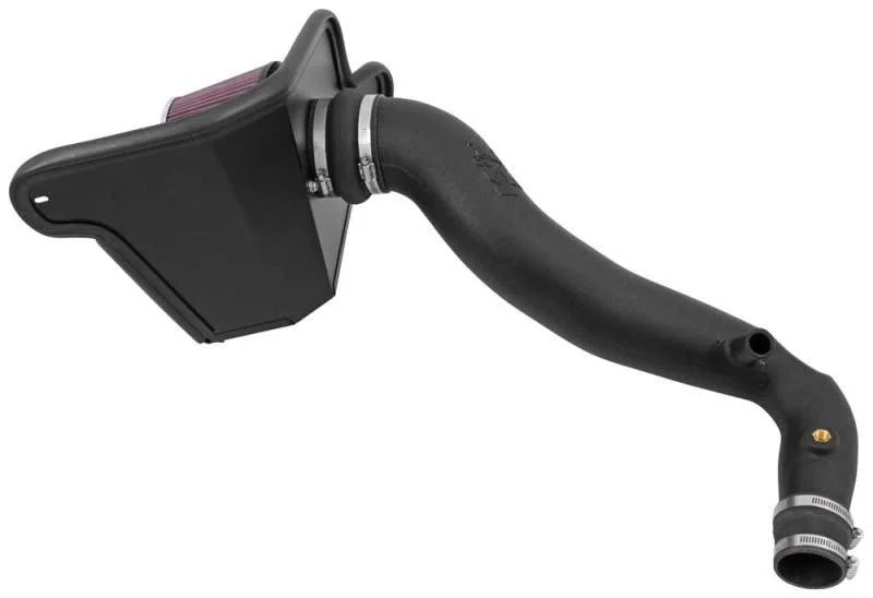 K&N 2015 Ford Mustang L4-2.3L 57 Series FIPK Performance Intake Kit - Back View