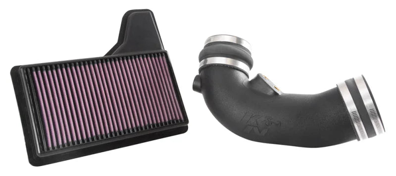 K&N 2015 Ford Mustang V8-5.0L Performance Air Intake System - Main Product View