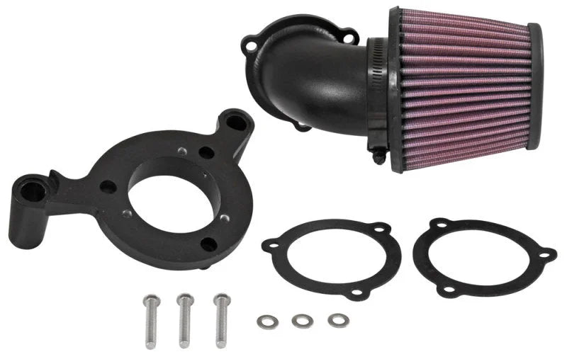K&N 2015 Harley Davidson FLTRXS Road Glide AirCharger Performance Intake - Installation View