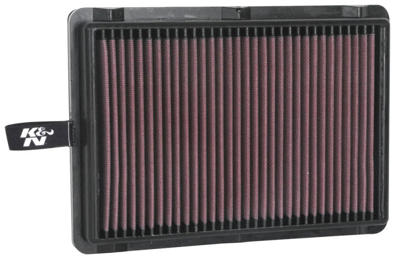 K&N 2015 Hyundai Sonata Replacement Air Filter 2.4L - Side View