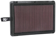 Load image into Gallery viewer, K&amp;N 2015 Hyundai Sonata Replacement Air Filter 2.4L - Side View
