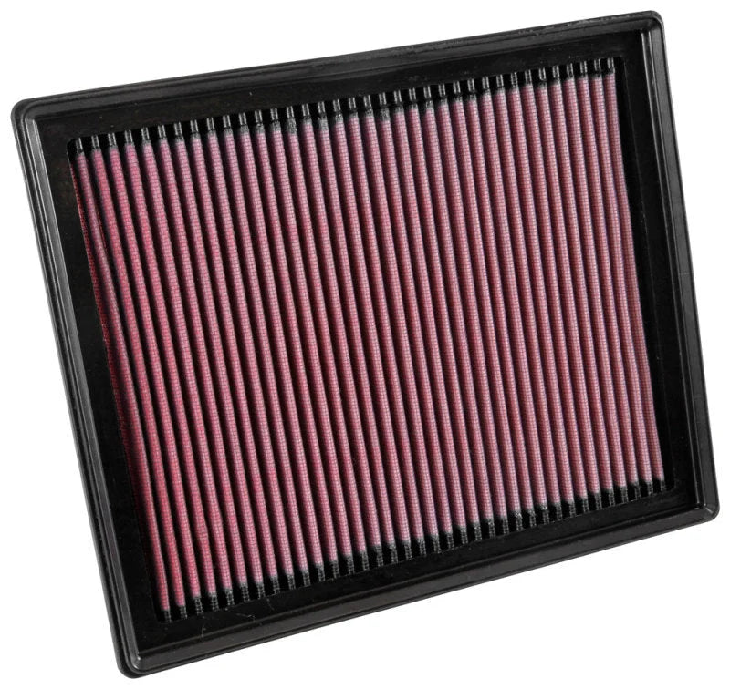K&N 2015 Volkswagen Polo L4-1.8L Replacement Air Filter - Side View