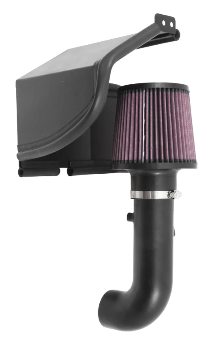 K&N 2015 WRX Black Typhoon Short Ram Intake - Side View