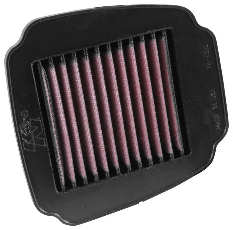 K&N 2015 Yamaha Exciter T150 Drop In Air Filter - Side View