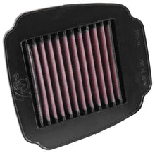 Load image into Gallery viewer, K&amp;N 2015 Yamaha Exciter T150 Drop In Air Filter - Side View