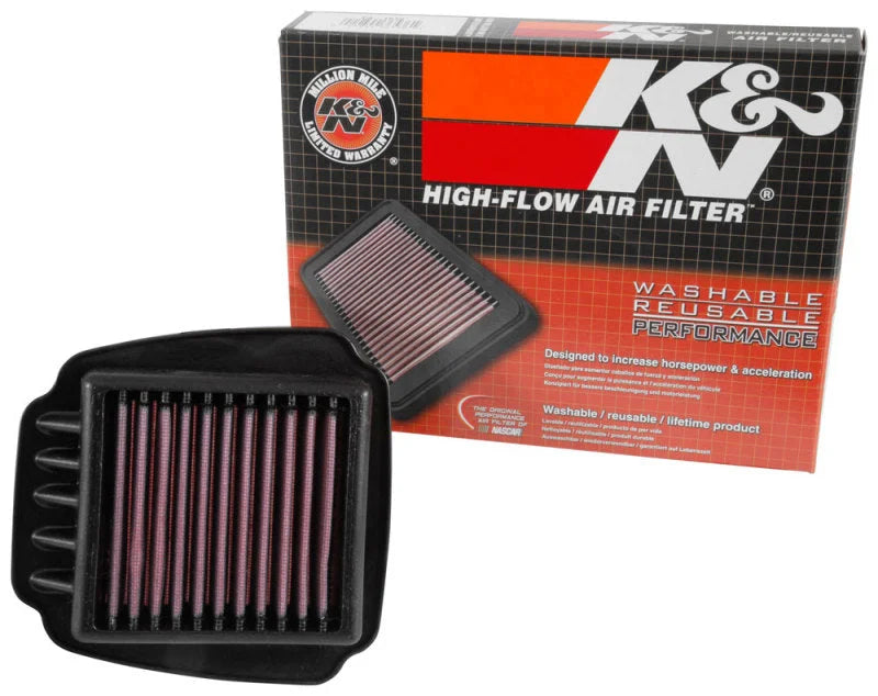 K&N 2015 Yamaha Exciter T150 Drop In Air Filter - Back View