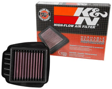 Load image into Gallery viewer, K&amp;N 2015 Yamaha Exciter T150 Drop In Air Filter - Back View