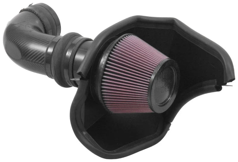 K&N 2016-2017 Cadillac CTS-V 6.2L V8 AirCharger Performance Intake - Main Product View
