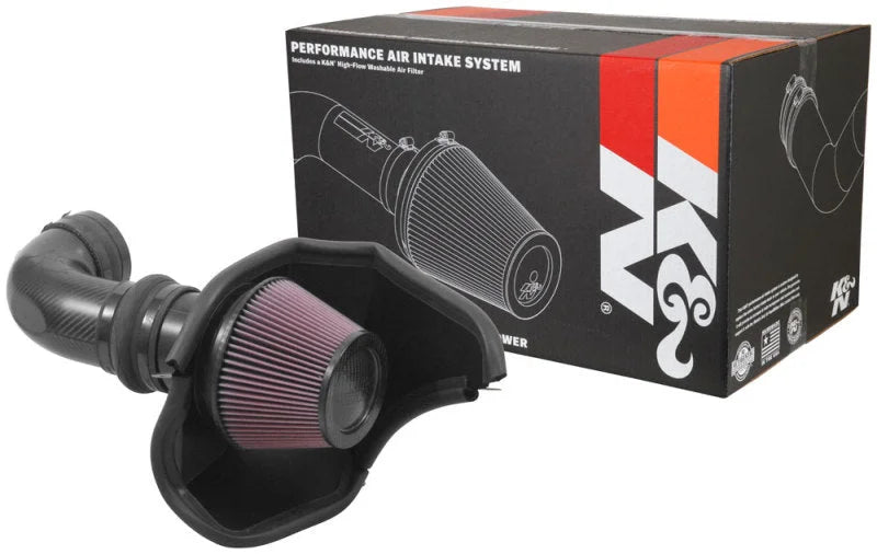 K&N 2016-2017 Cadillac CTS-V 6.2L V8 AirCharger Performance Intake - Additional View 9