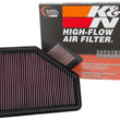 Load image into Gallery viewer, K&amp;N 2016-2017 Chevrolet Volt 1.5L Drop In Air Filter - Back View