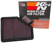 Load image into Gallery viewer, K&amp;N 2016-2017 Chevrolet Volt 1.5L Drop In Air Filter - Back View