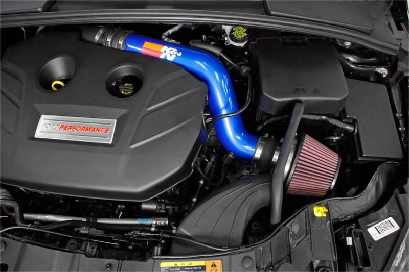 K&N 2016-2017 Ford Focus RS 2.3L Typhoon Short Ram Intake - Back View