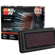 Load image into Gallery viewer, K&amp;N 2016-2017 Honda Civic L4-1.5L F/I Replacement Drop In Air Filter - Additional View 10