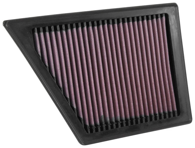 K&N 2016 Cadillac CT6 V6 3.0L F/I (Right) Drop In Air Filter - Side View
