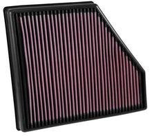 Load image into Gallery viewer, K&amp;N 2016 Chevy Camaro SS 6.2L Drop In Air Filter - Main Product View
