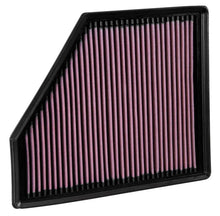 Load image into Gallery viewer, K&amp;N 2016 Chevy Camaro SS 6.2L Drop In Air Filter - Side View