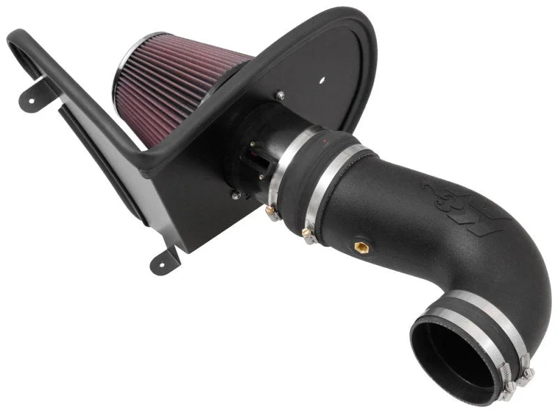 K&N 2016 Chevy Camaro SS V8-6.2L AirCharger Performance Intake - Installation View