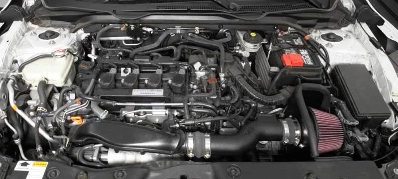 K&N 2016 Honda Civic L4-1.5L AirCharger Performance Intake Kit - Side View