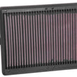 Load image into Gallery viewer, K&amp;N 2016 Hyundai Tucson L4-2.0L F/I Replacement Drop In Air Filter - Side View