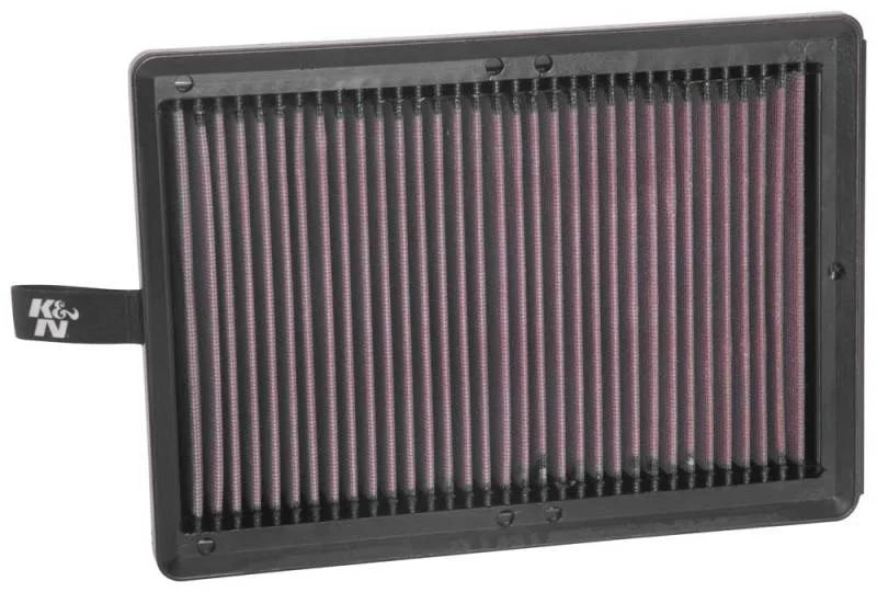 K&N 2016 Hyundai Tucson L4-2.0L F/I Replacement Drop In Air Filter - Side View