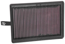 Load image into Gallery viewer, K&amp;N 2016 Hyundai Tucson L4-2.0L F/I Replacement Drop In Air Filter - Side View