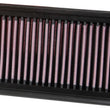Load image into Gallery viewer, K&amp;N 2016 Mercedes Benz G550 V8-4.0L F/I Replacement Drop In Air Filter - Side View
