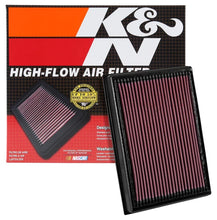 Load image into Gallery viewer, K&amp;N 2016 Nissan Titan XD V8-5.0L Replacement Drop In Air Filter - Additional View 9