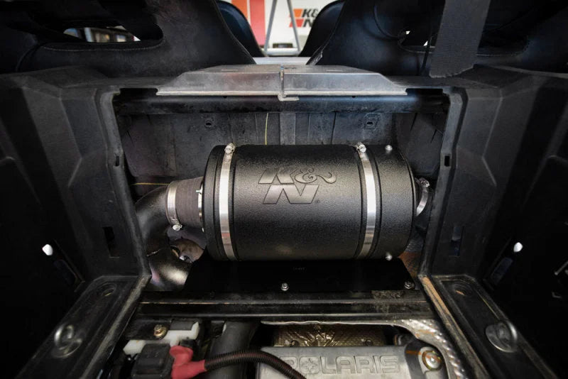 K&N 2016 Polaris RZR1000 Turbo AirCharger Performance Intake - Back View