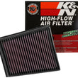 Load image into Gallery viewer, K&amp;N 2016 Renault Megane IV L4-1.5L DSL Replacement Drop In Air Filter - Installation View