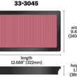 Load image into Gallery viewer, K&amp;N 2016 TOYOTA HILUX REVO 2.8L L4 DSL Drop In Air Filter - Additional View 5