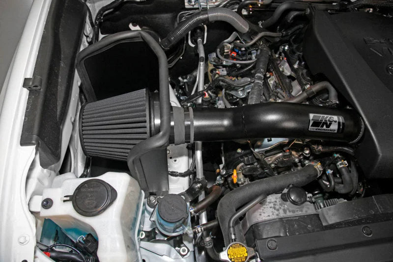 K&N 2016 Toyota Tacoma 3.5L Performance Intake Kit - Side View