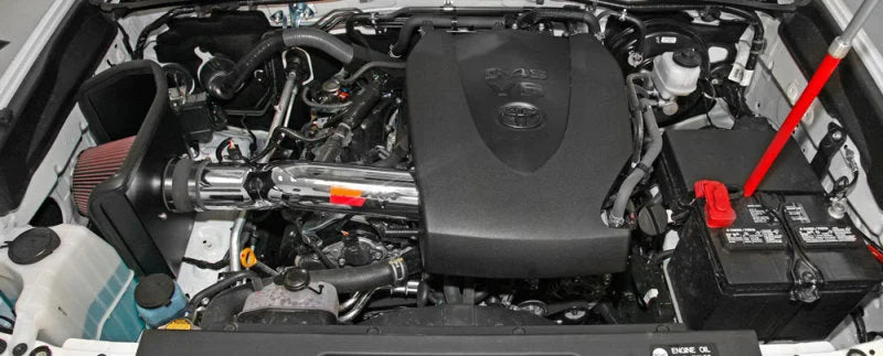 K&N 2016 Toyota Tacoma 3.5L-V6 High Flow Performance Kit - Back View