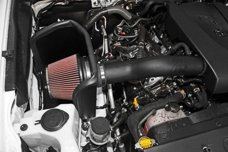 K&N 2016 Toyota Tacoma V6 3.5L AirCharger Performance Intake - Back View