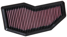 Load image into Gallery viewer, K&amp;N 2016 Triumph Speed Triple 1050 Replacement Air Filter - Side View