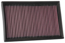 Load image into Gallery viewer, K&amp;N 2017+ Audi A3 1.5L L4 Drop In Air Filter - Side View