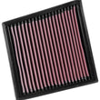 Load image into Gallery viewer, K&amp;N 2017 Chevrolet Silverado 2500HD V8-6.6L DSL Replacement Drop In Air Filter - Side View