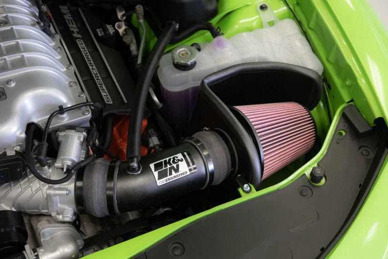 K&N 2017 Dodge Challenger Hellcat SC V8-6.2L F/l Typhoon Air Intake - Additional View 5