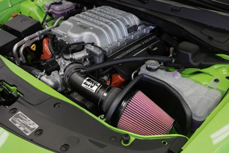 K&N 2017 Dodge Challenger Hellcat SC V8-6.2L F/l Typhoon Air Intake - Additional View 6