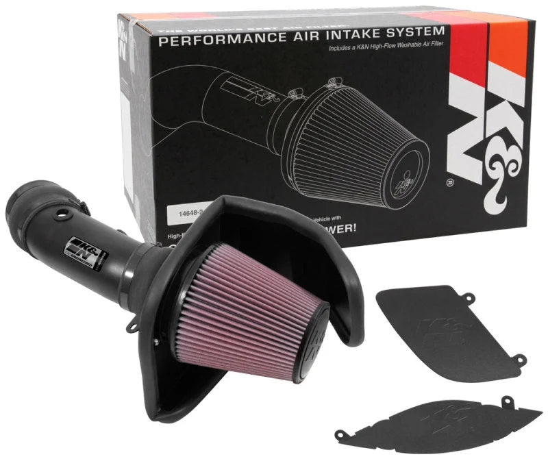K&N 2017 Dodge Challenger Hellcat SC V8-6.2L F/l Typhoon Air Intake - Additional View 10